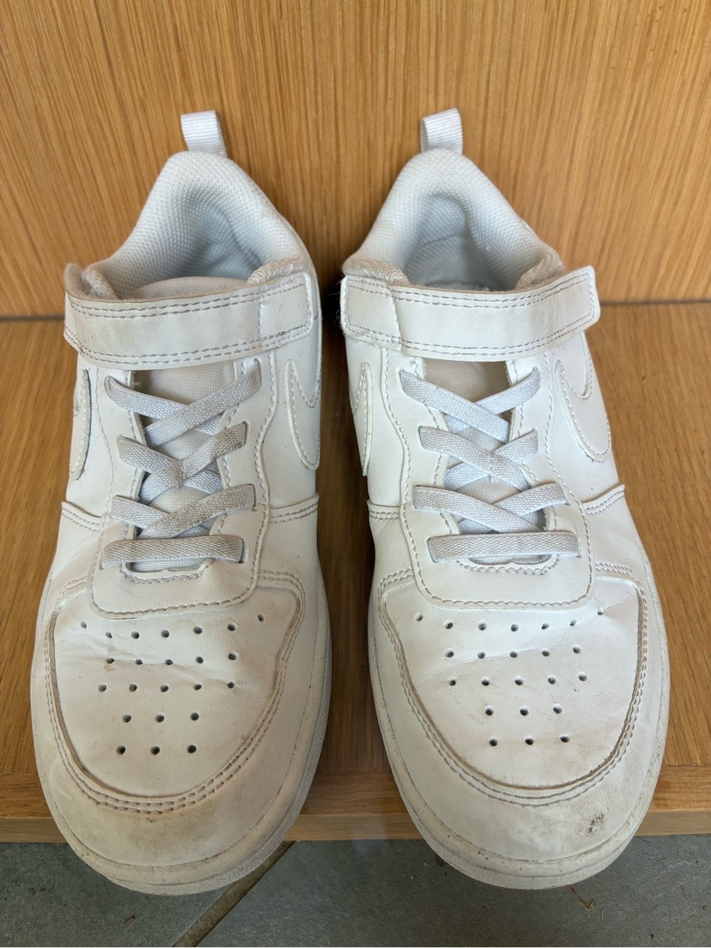 Nike Court Borough Low Recraft Sneaker - White - Size 1.5Y